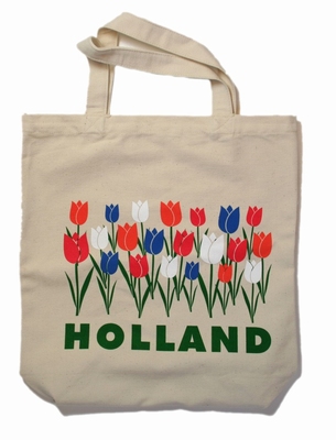Canvas Draagtas Tulpen Holland