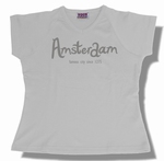 Dames Shirt Amsterdam White 